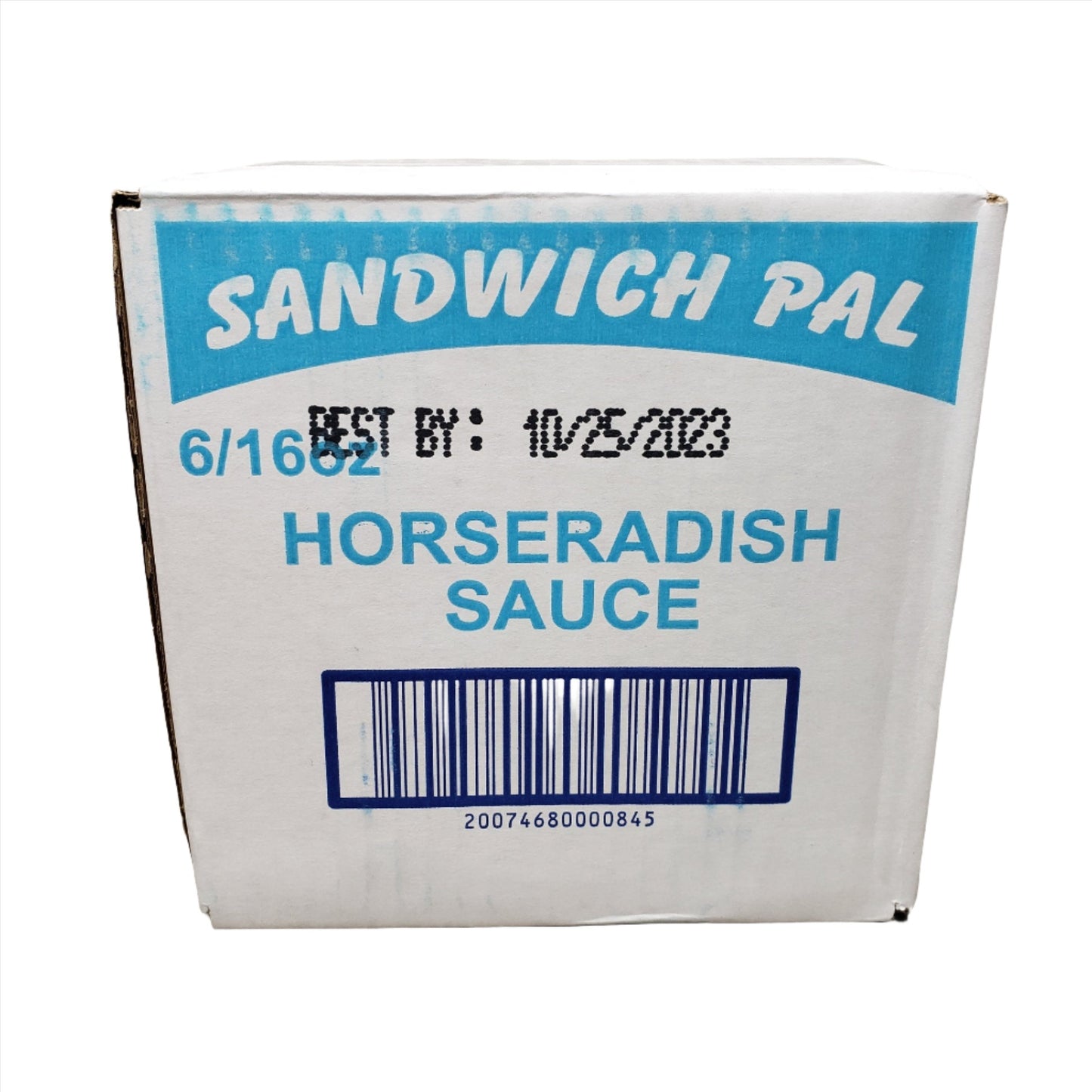 Woeber's Horseradish Sauce, Sandwich Pal 16 oz 6x/ Case  Best By: 10/23