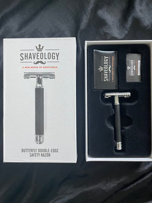 The Phantom Razor BUTTERFLY Double-Edged Safety Razor by Shaveology