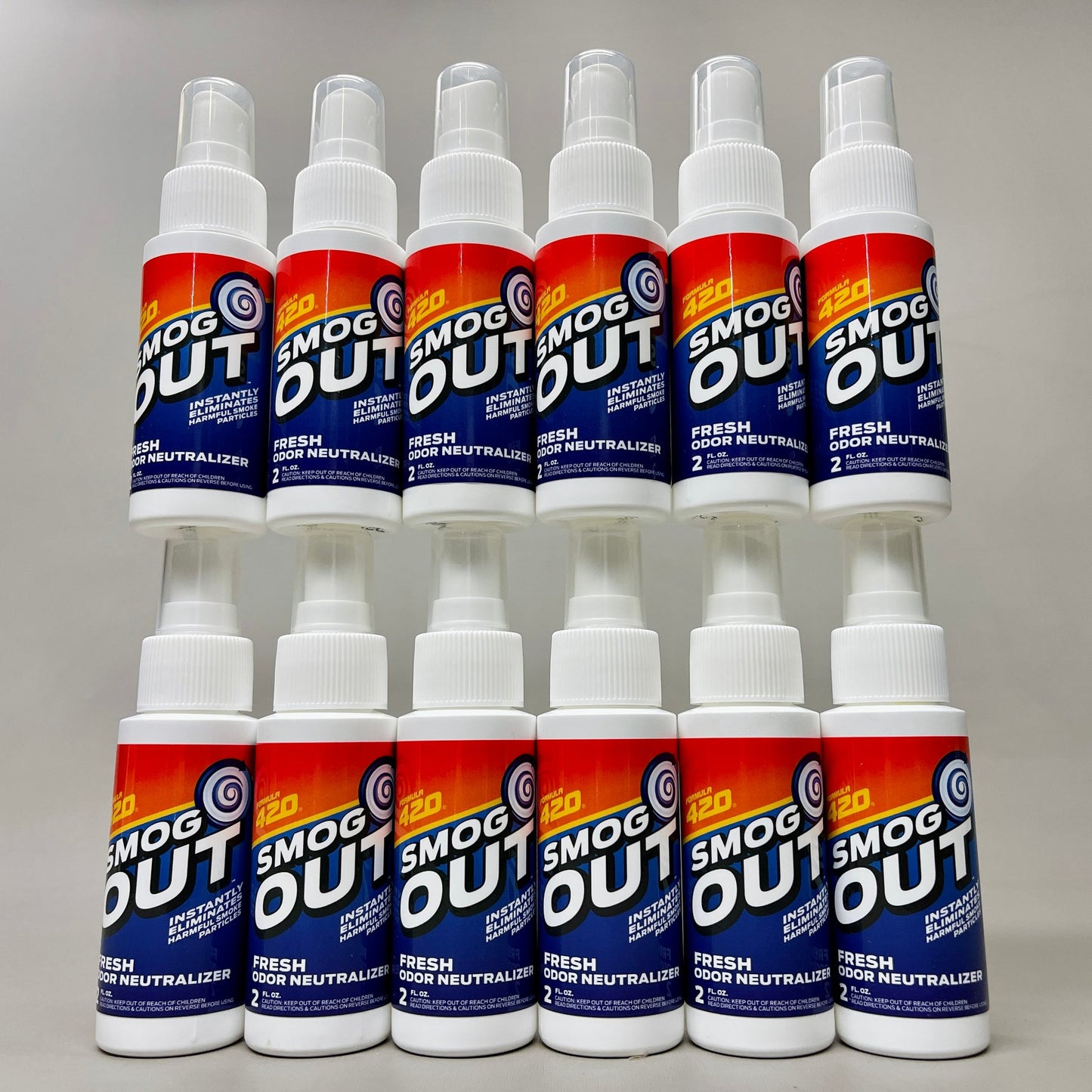 Formula 420 Smog Out Odor Neutralizer 2 Oz Spray Bottles Odd Lots Market