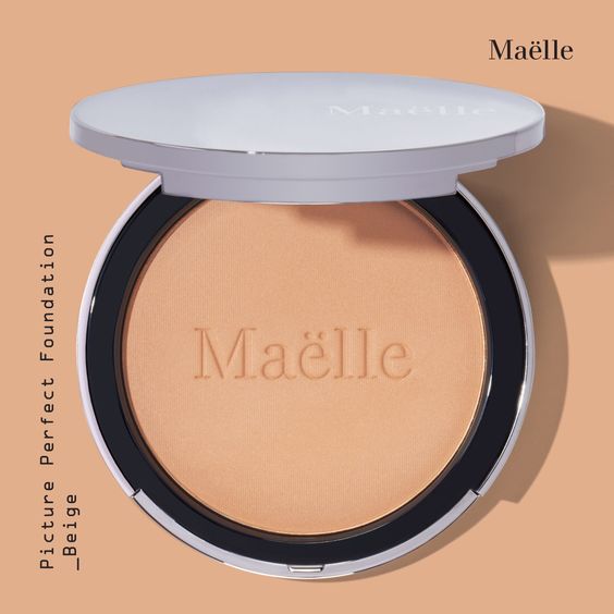 Maelle ALL-IN-ONE Foundation Powder - PORCELAIN - All Skin Types - Flawless Concealer