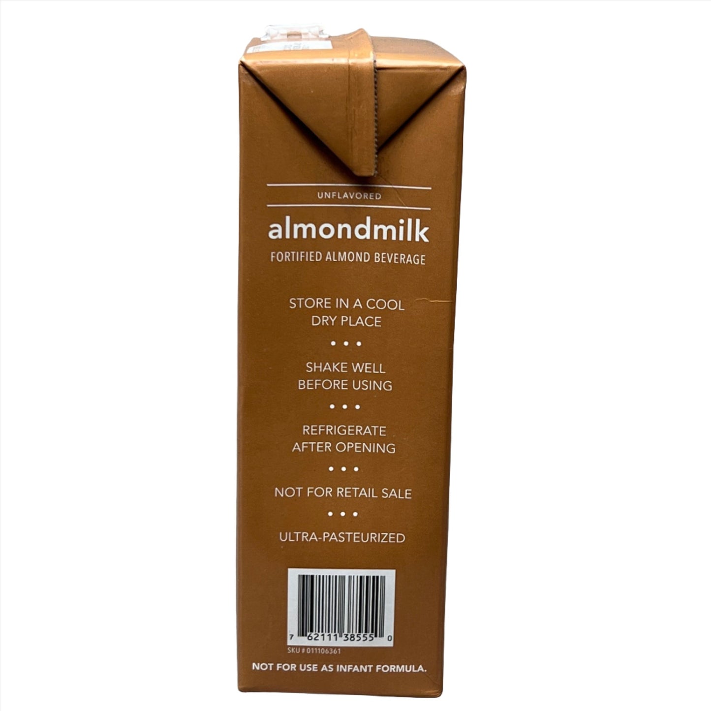 STARBUCKS Almond Milk Unflavored 64 fl oz Best By: 06/24 Shelf Stable (as-is)