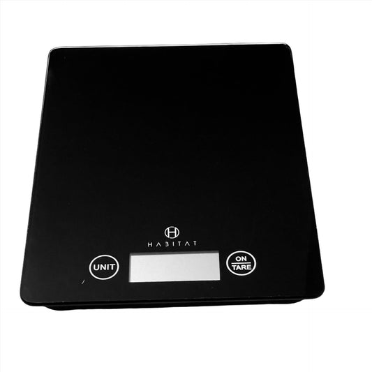 HABITAT Electronic Kitchen Scale - Professional Kitchen Tools - Chef, Kitchen and Baker Essentials